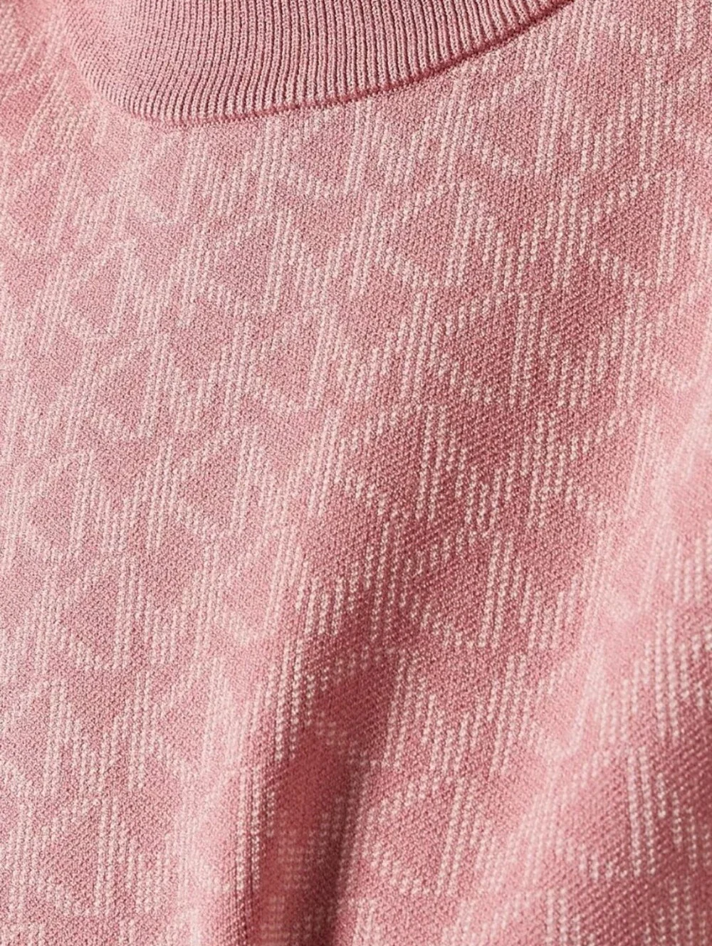 Michael Kors Dusty Rose Ribbed Bodycon Dress Sz Small Nwt